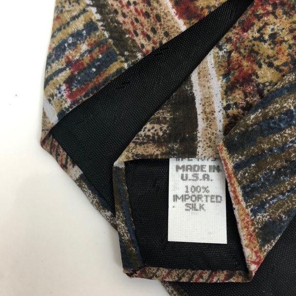 Oscar De La Renta Couture Collection 100% Silk Tie - Picture 6 of 7